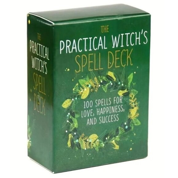 The Practical Witch's Spell Deck 100 Spells for Love, Happiness & Success - Picture 1 of 4